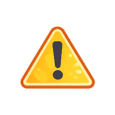 Icono de alerta que representa analizar la situación antes de actuar.